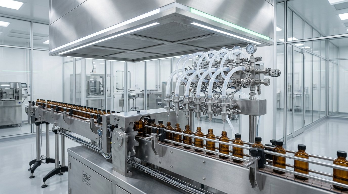 How to Choose a cGMP-Compliant Liquid Filling Line for Pharmaceuticals & Oral Drops