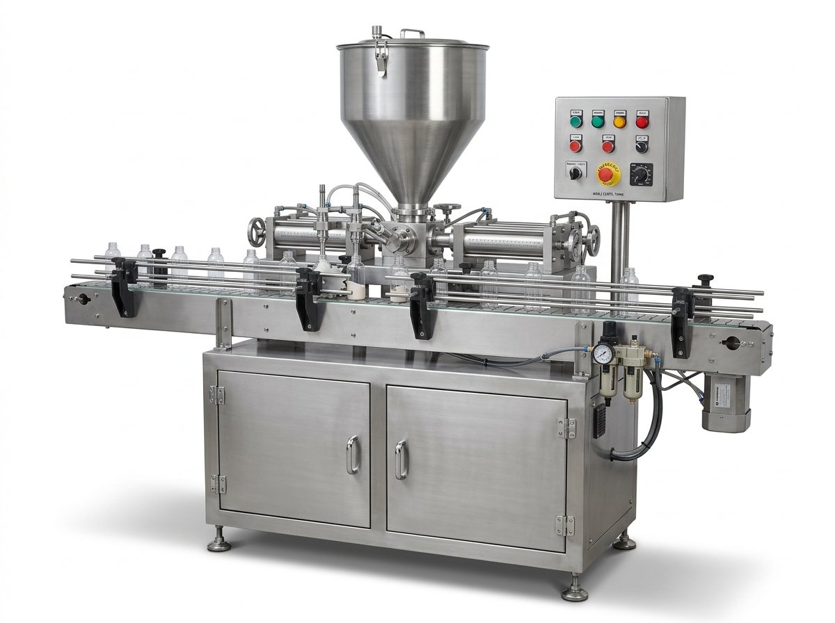 Automatic Cream / Paste Filling Machine - Filltech