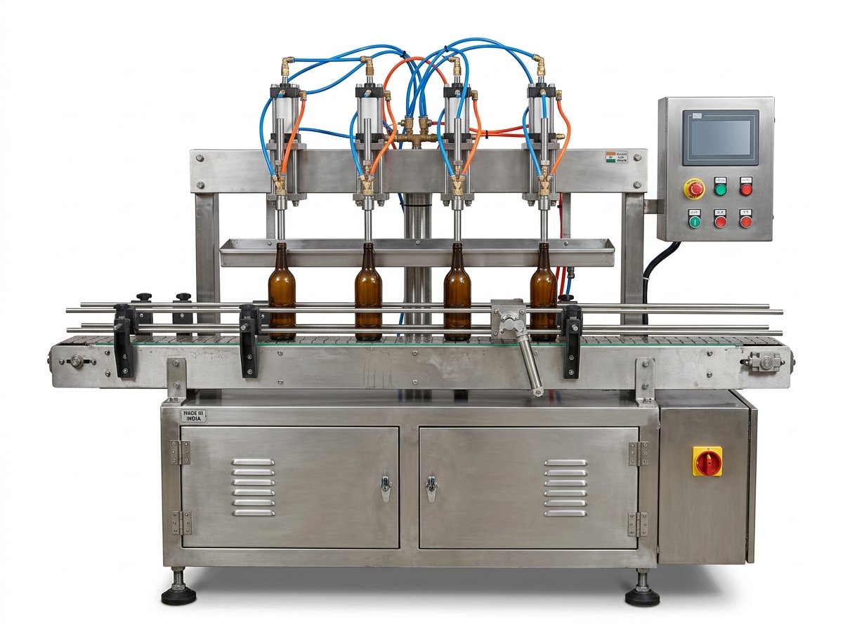 Automatic Piston Filling Machine for Oils - Filltech