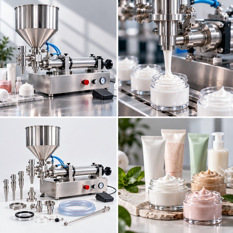 Semi Automatic Cream / Paste Filling Machine - IMG 03 thumbnail